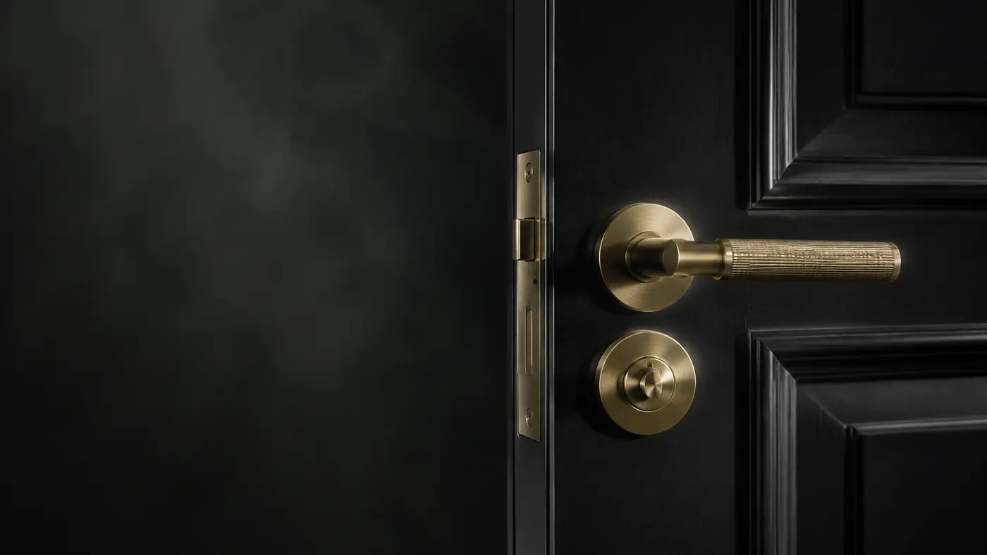 Serrure de porte sécurisée